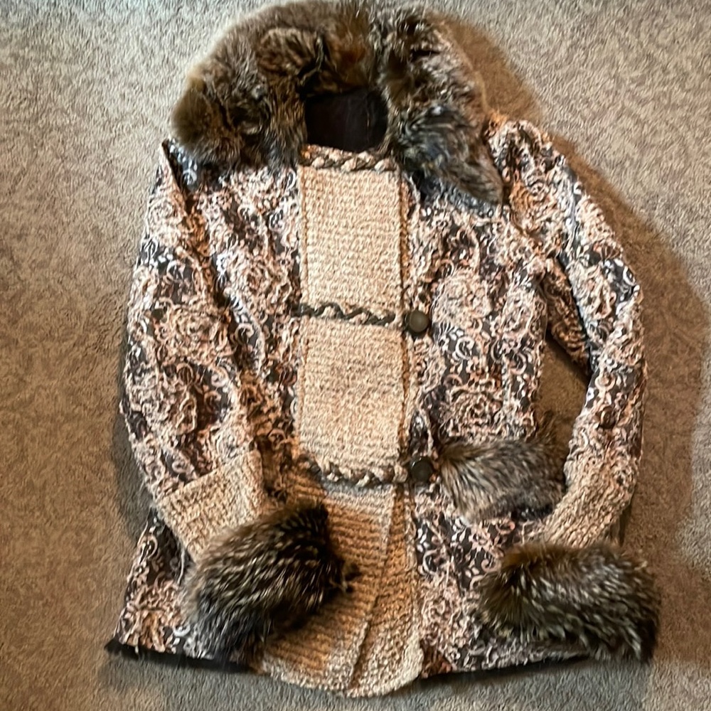 Vintage Vibes Fur Coat
